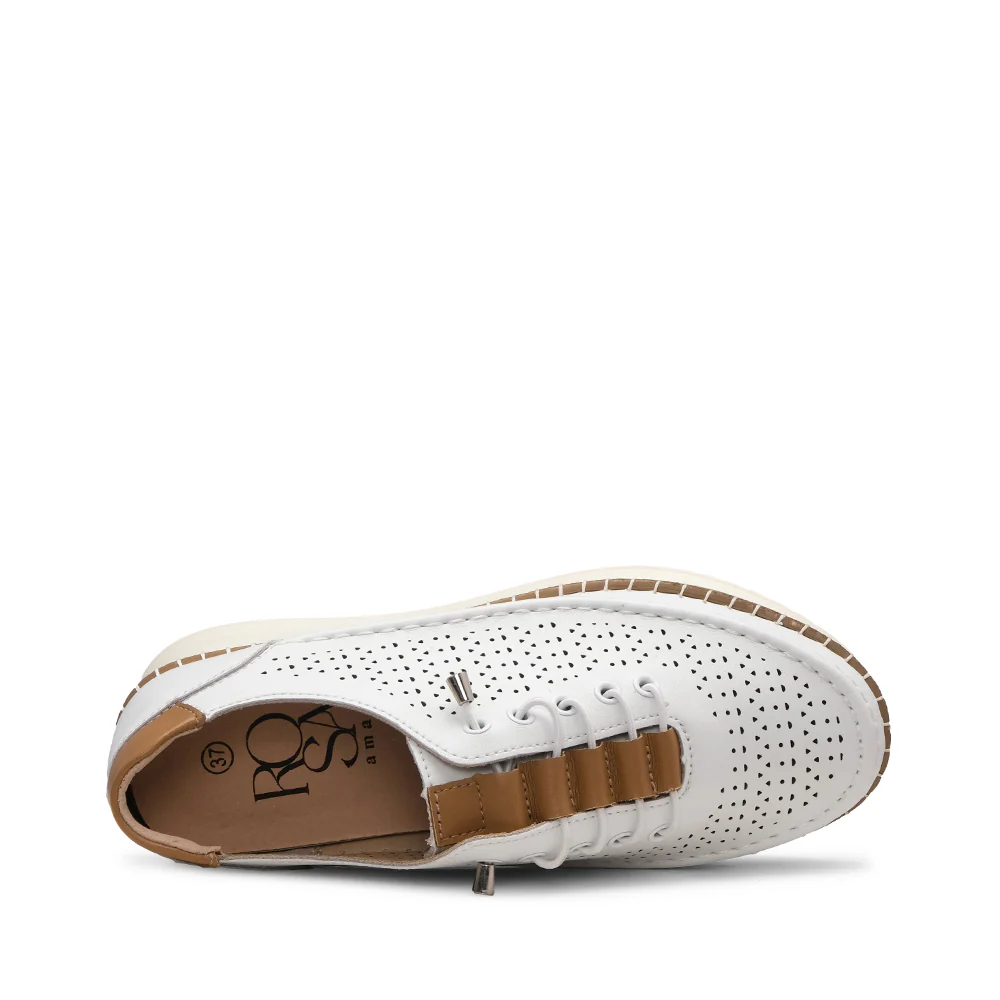Sapatilha Casual Mulher Branco - Image 4