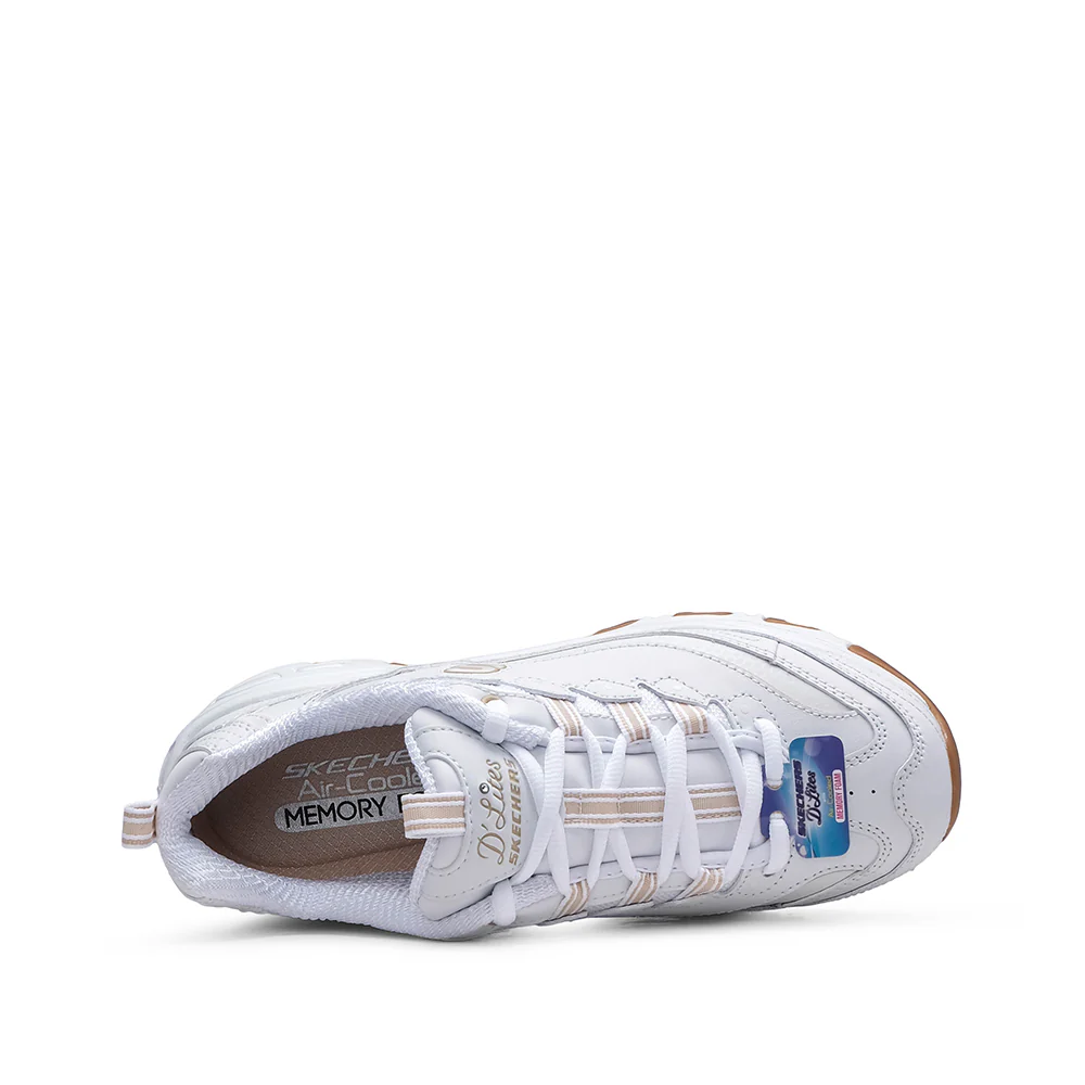 Sapatilha Casual Mulher D.Lite Branco - Image 4