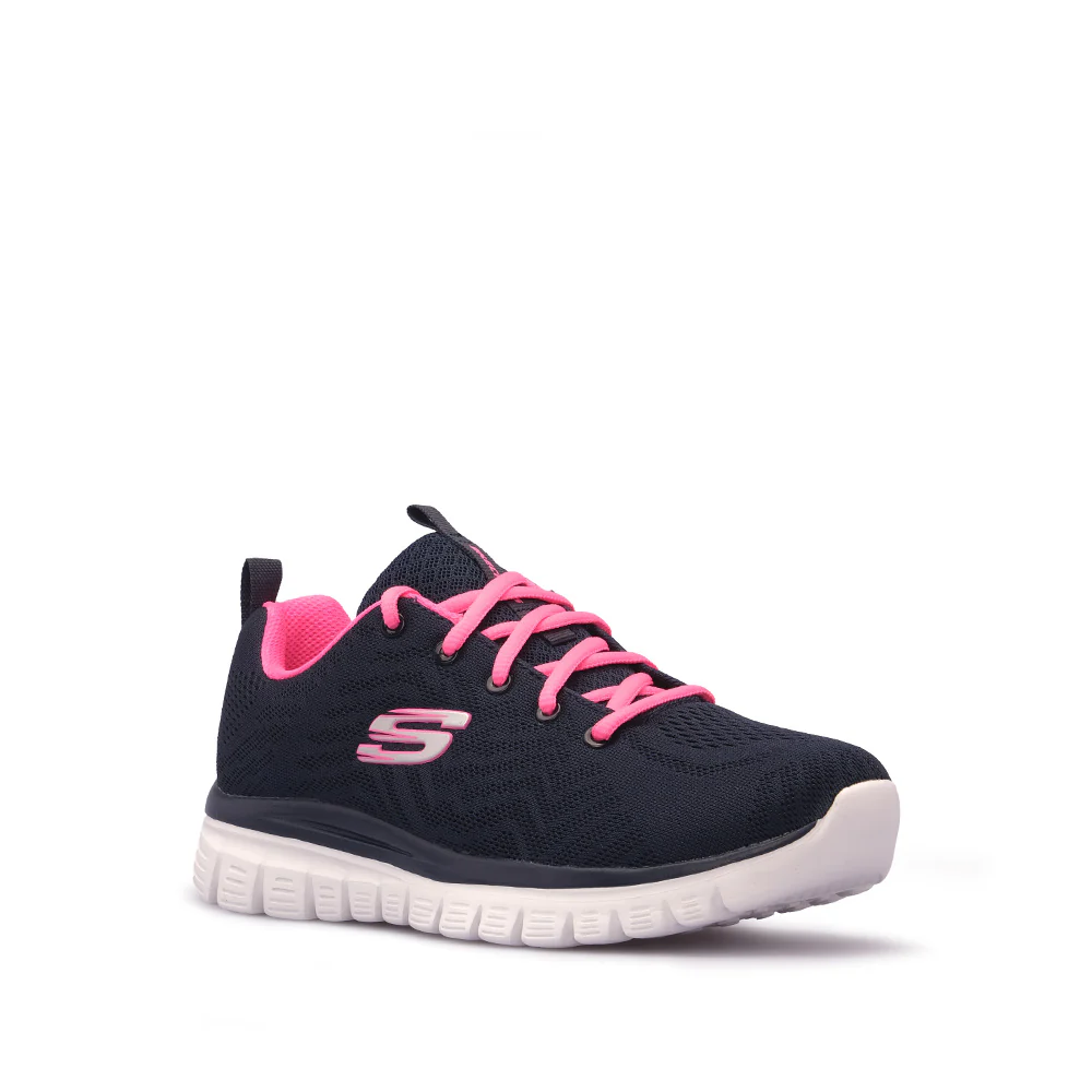 Sapatilha Desportivo Mulher Graceful Azul Marinho - Image 3