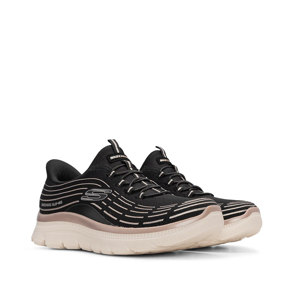 Sapatilha Desportivo Mulher Preto E Rosa - Image 2