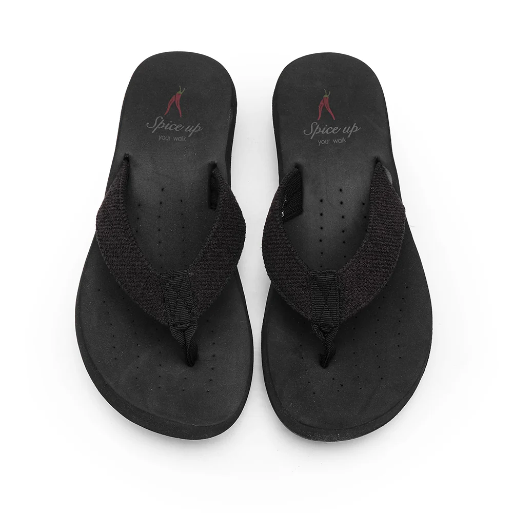 Chinelo Casual Mulher Preto - Image 5