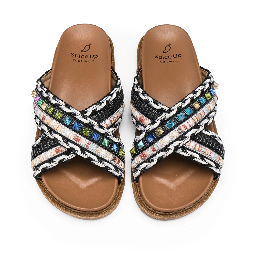 Chinelo Casual Mulher Preto - Image 5