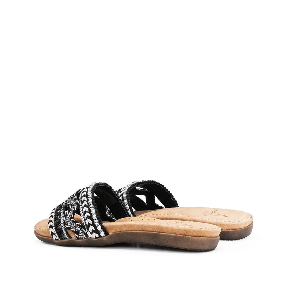 Chinelo Casual Mulher Preto - Image 3