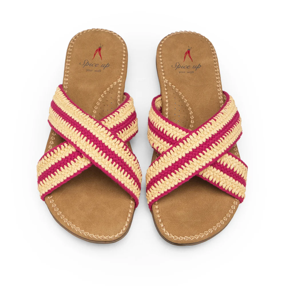 Chinelo Casual Mulher Rosa - Image 5