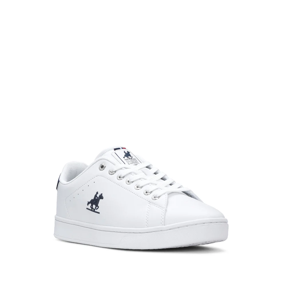 Sapatilha Casual Homem Branco E Azul - Image 3