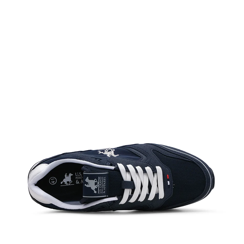 Sapatilha Casual Homem Pele Sintética Azul Marinho - Image 4