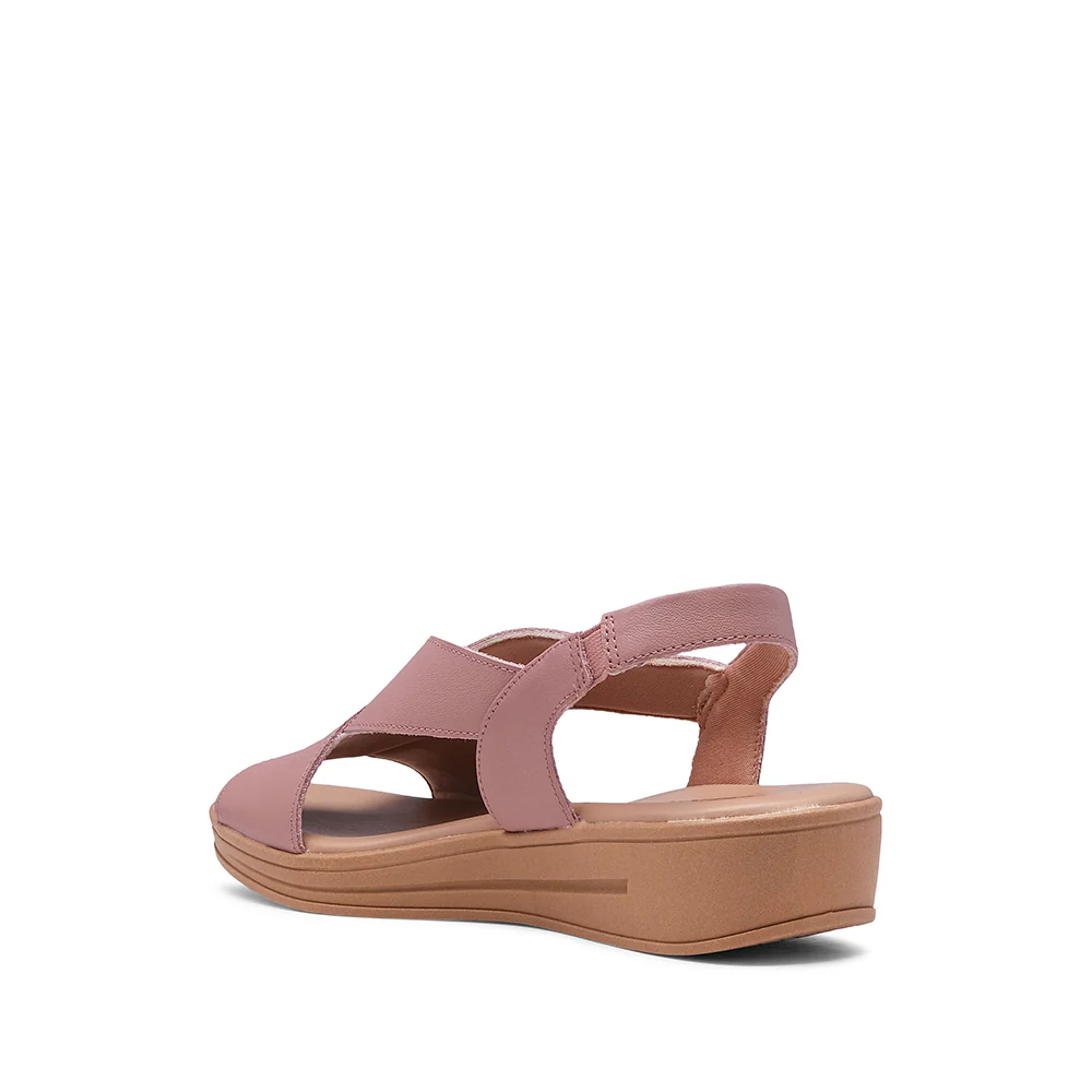 Sandália Salto Médio Mulher Pele Rosa - Image 4