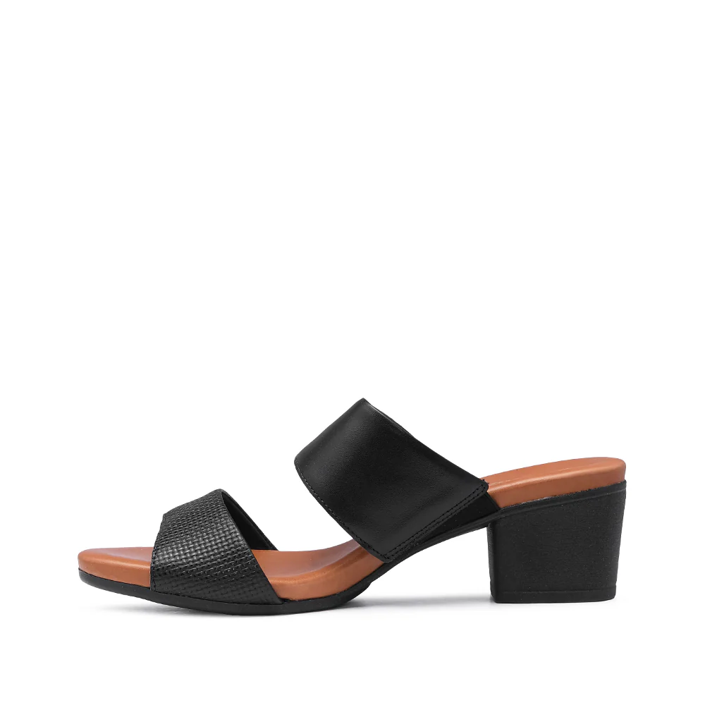 Soca Casual Mulher Pele Preto - Image 2