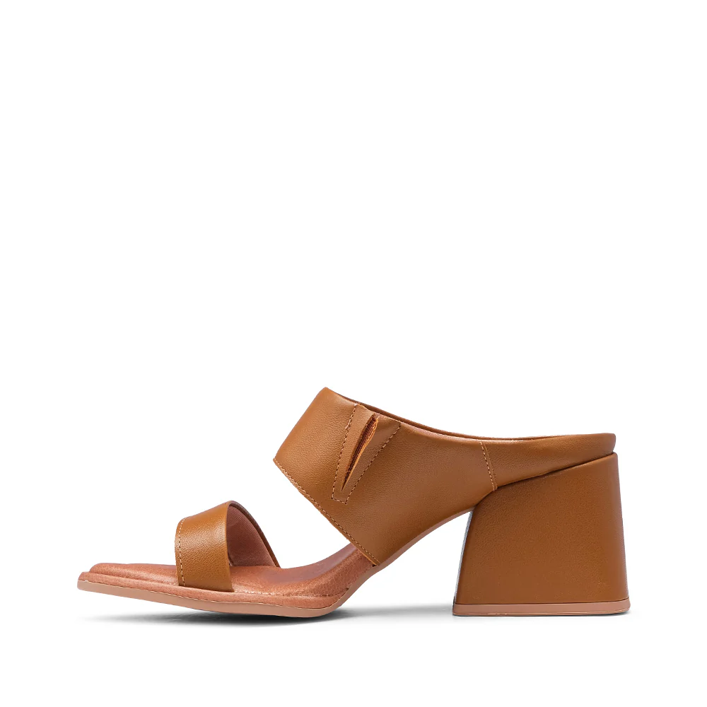 Soca Casual Mulher Pele Camel - Image 2