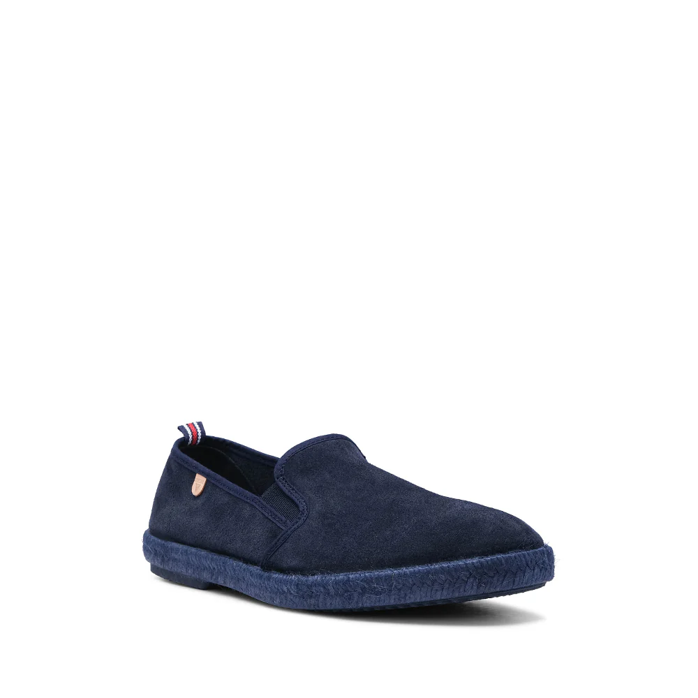 Sapato Alpercatas Homem Camurça Azul Marinho - Image 3