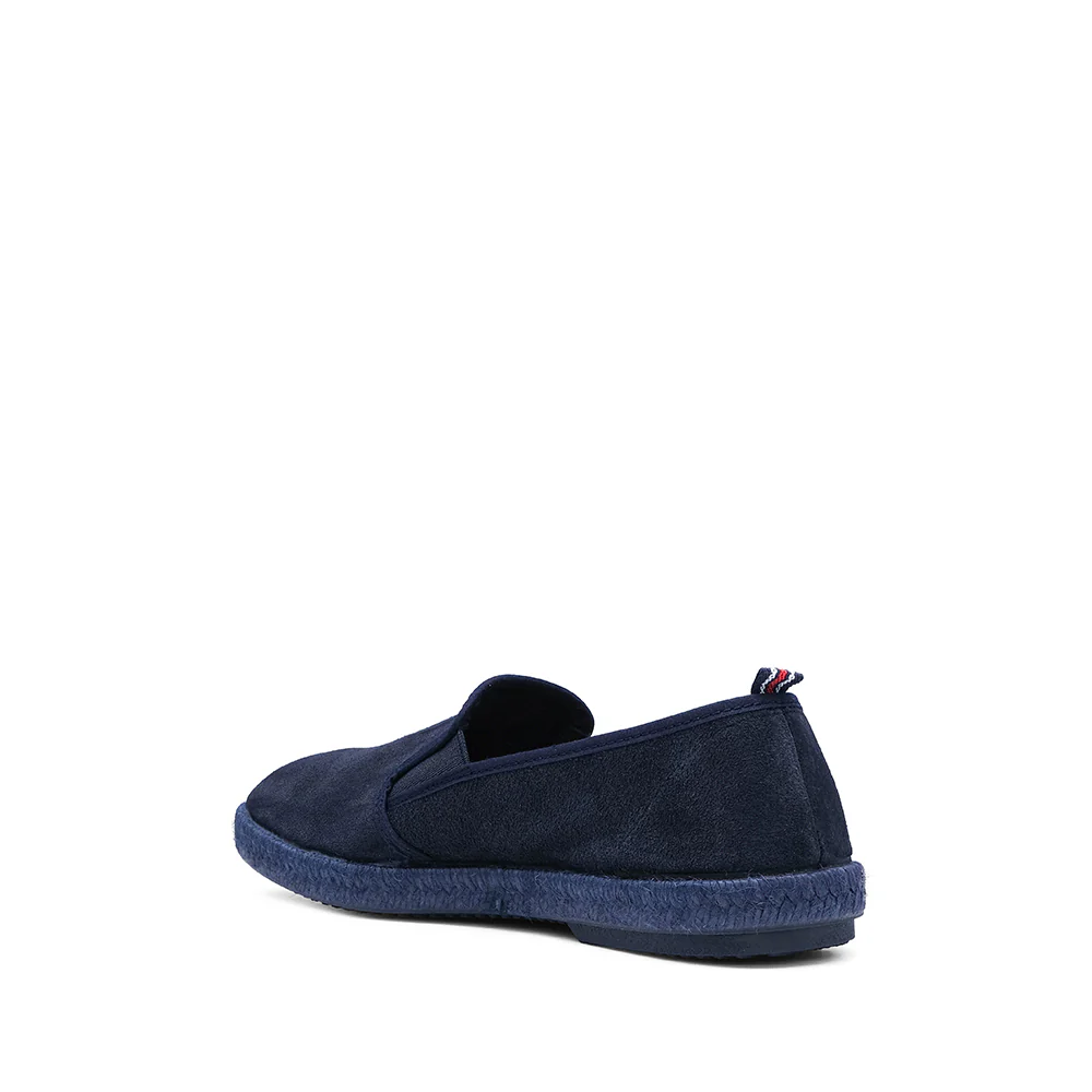Sapato Alpercatas Homem Camurça Azul Marinho - Image 4