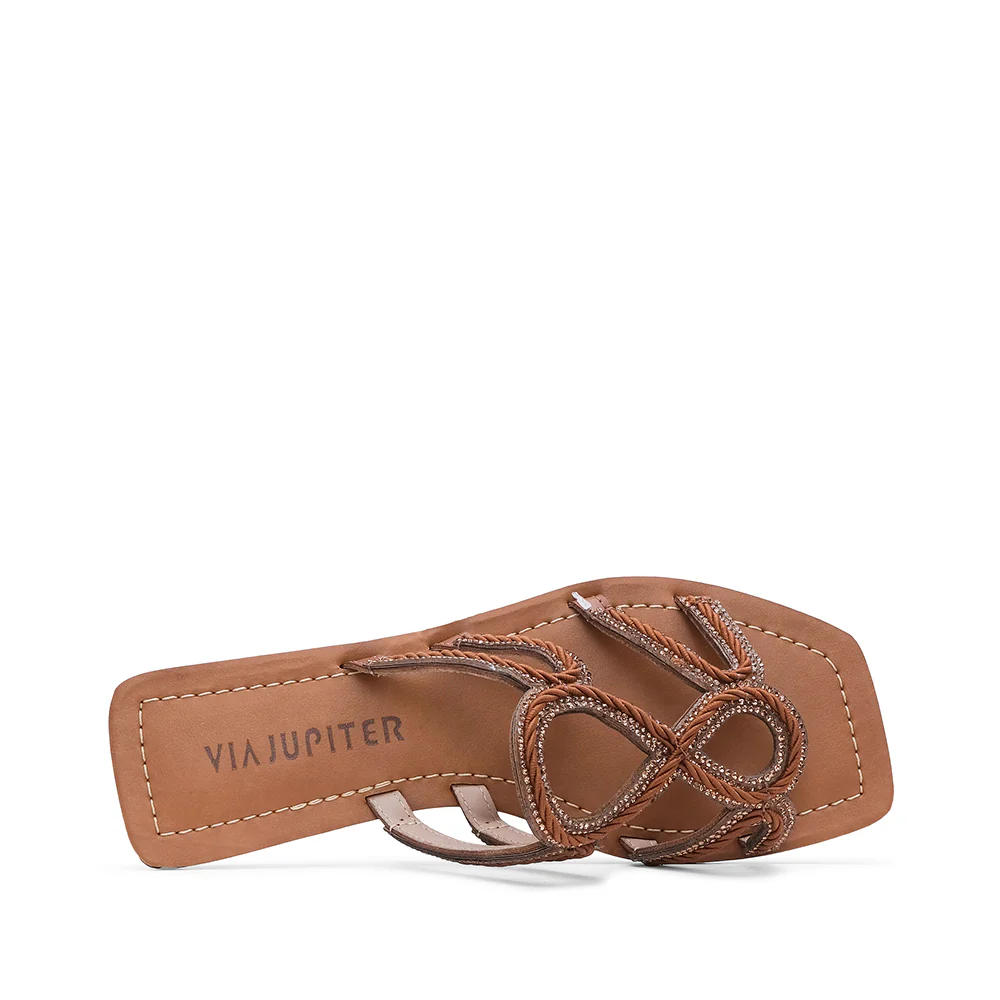 Chinelo Casual Mulher Camel - Image 5