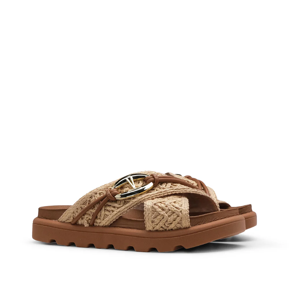 Chinelo Casual Mulher Natural - Image 2
