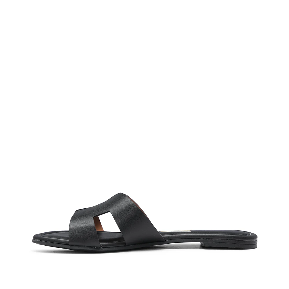 Chinelo Salto Raso Mulher Preto - Image 2