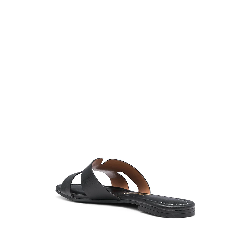 Chinelo Salto Raso Mulher Preto - Image 4