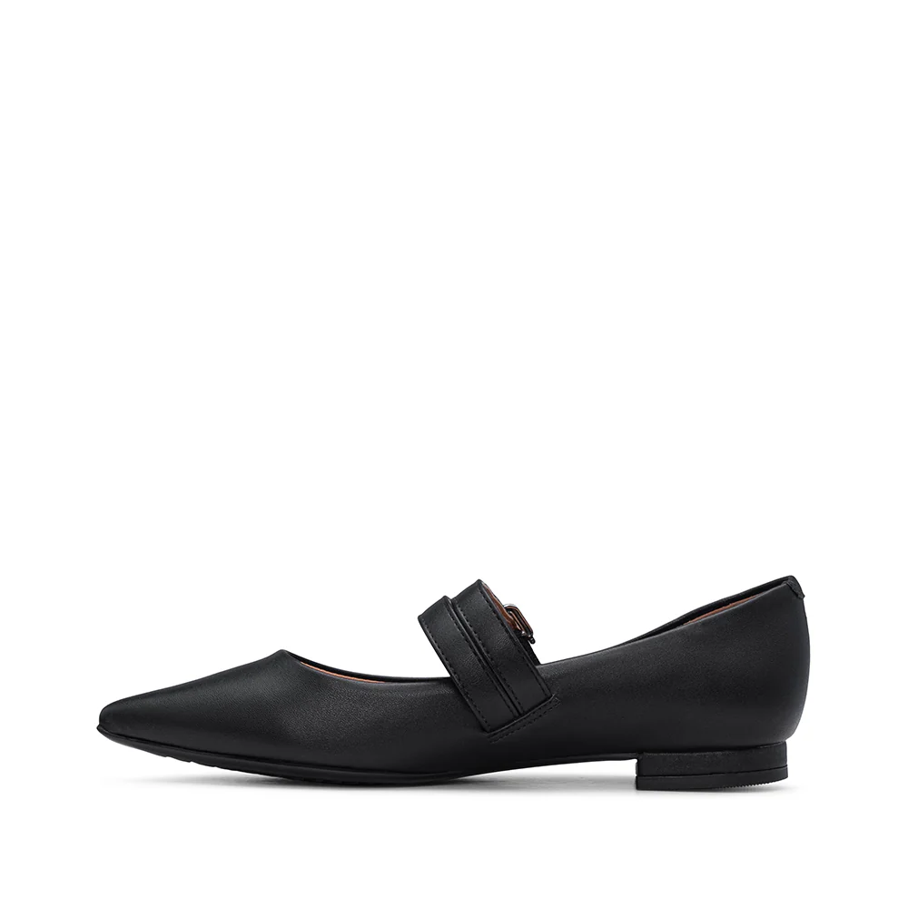 Sapato Mary Jane Mulher Preto - Image 2