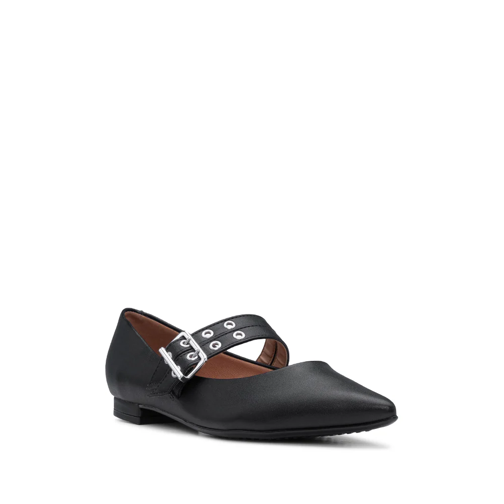Sapato Mary Jane Mulher Preto - Image 3