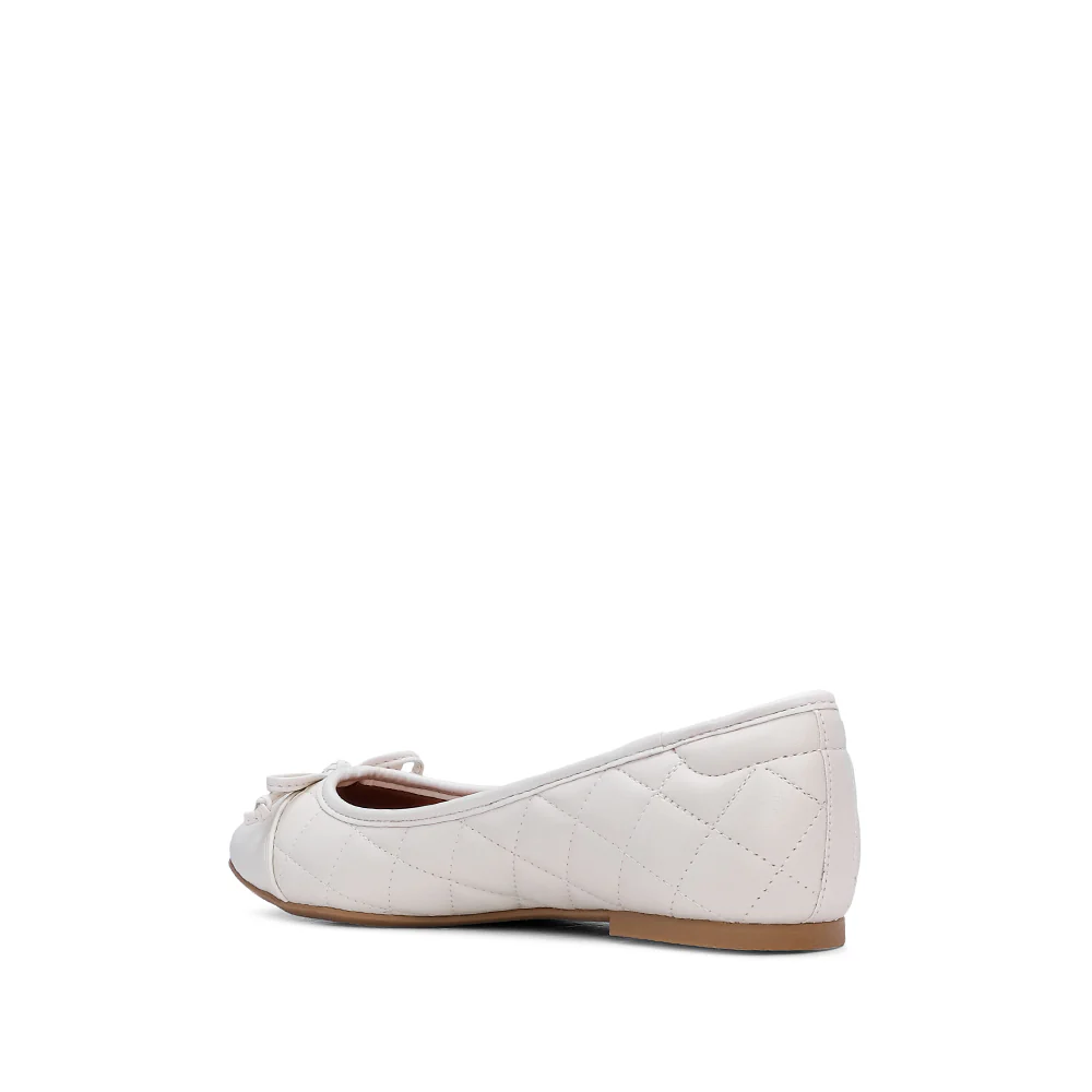 Sapato Sabrinas Mulher Pele Sintética Branco - Image 4