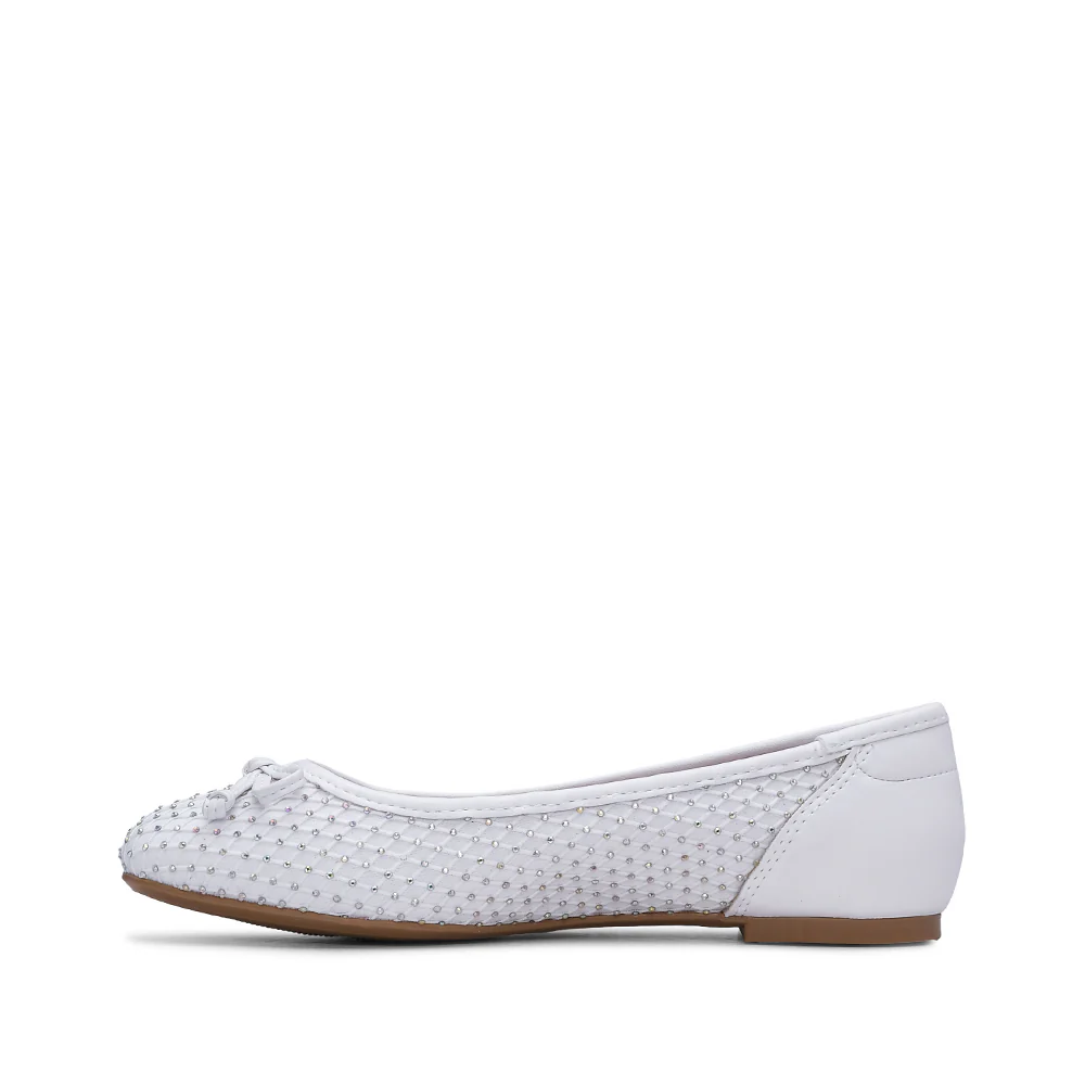 Sapato Sabrinas Mulher Pele Sintética Branco - Image 2