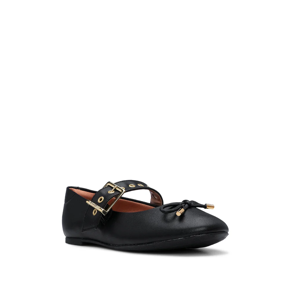 Sapato Mary Jane Mulher Preto - Image 3