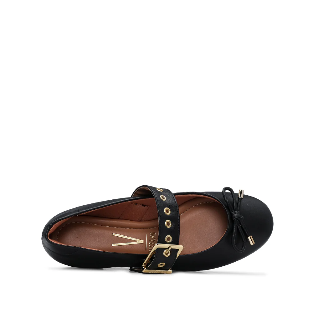 Sapato Mary Jane Mulher Preto - Image 5