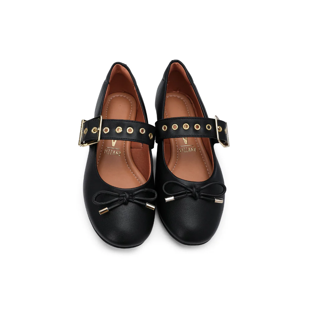 Sapato Mary Jane Mulher Preto - Image 8