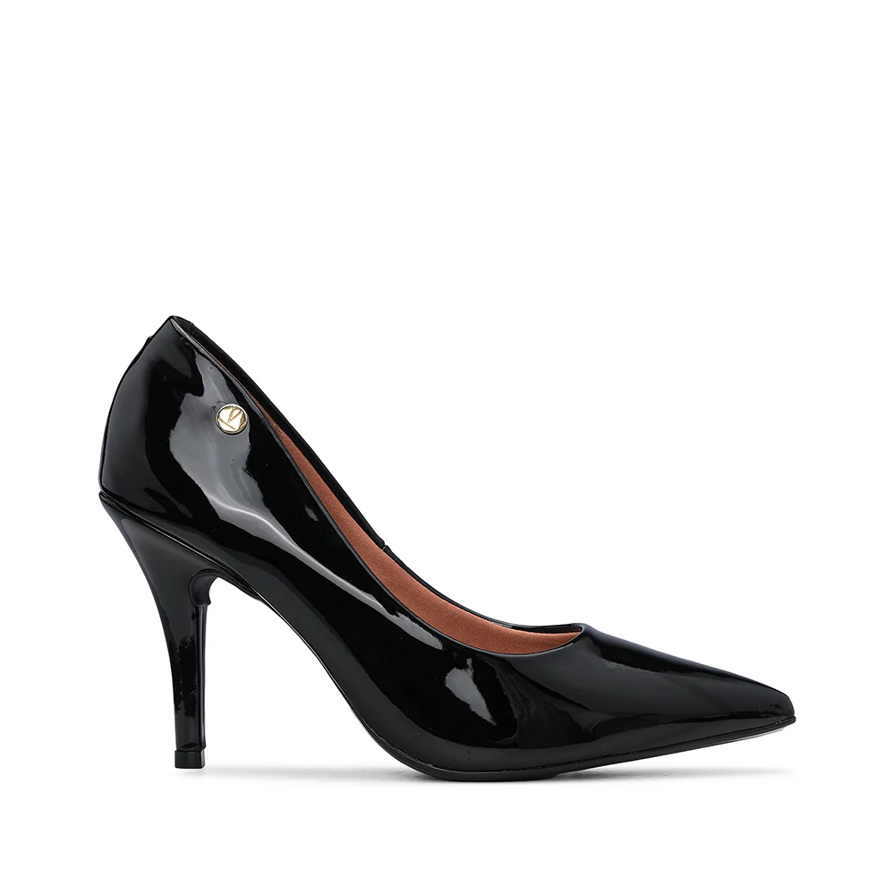 Sapato Salto Alto Mulher Verniz Preto