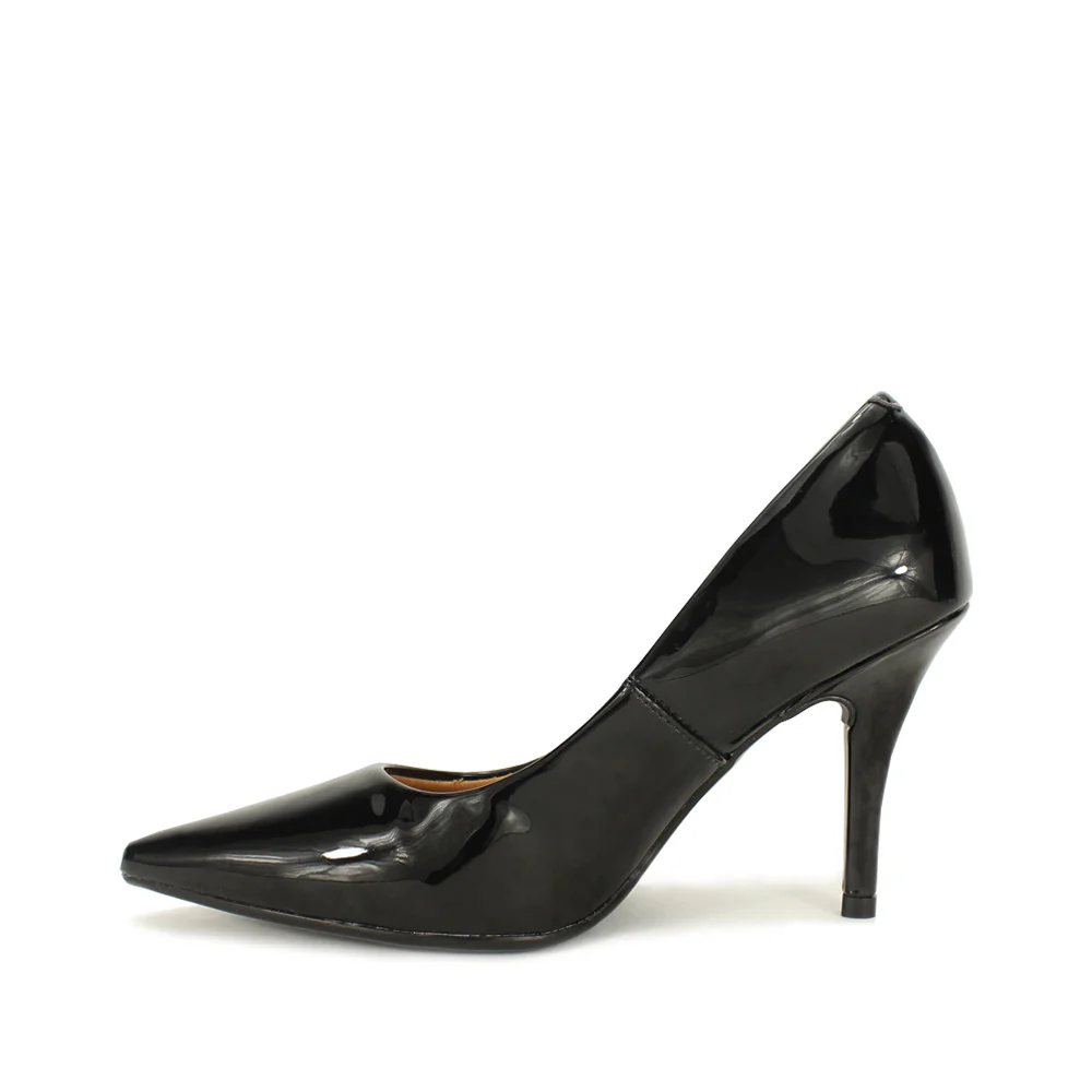 Sapato Salto Alto Mulher Verniz Preto - Image 2