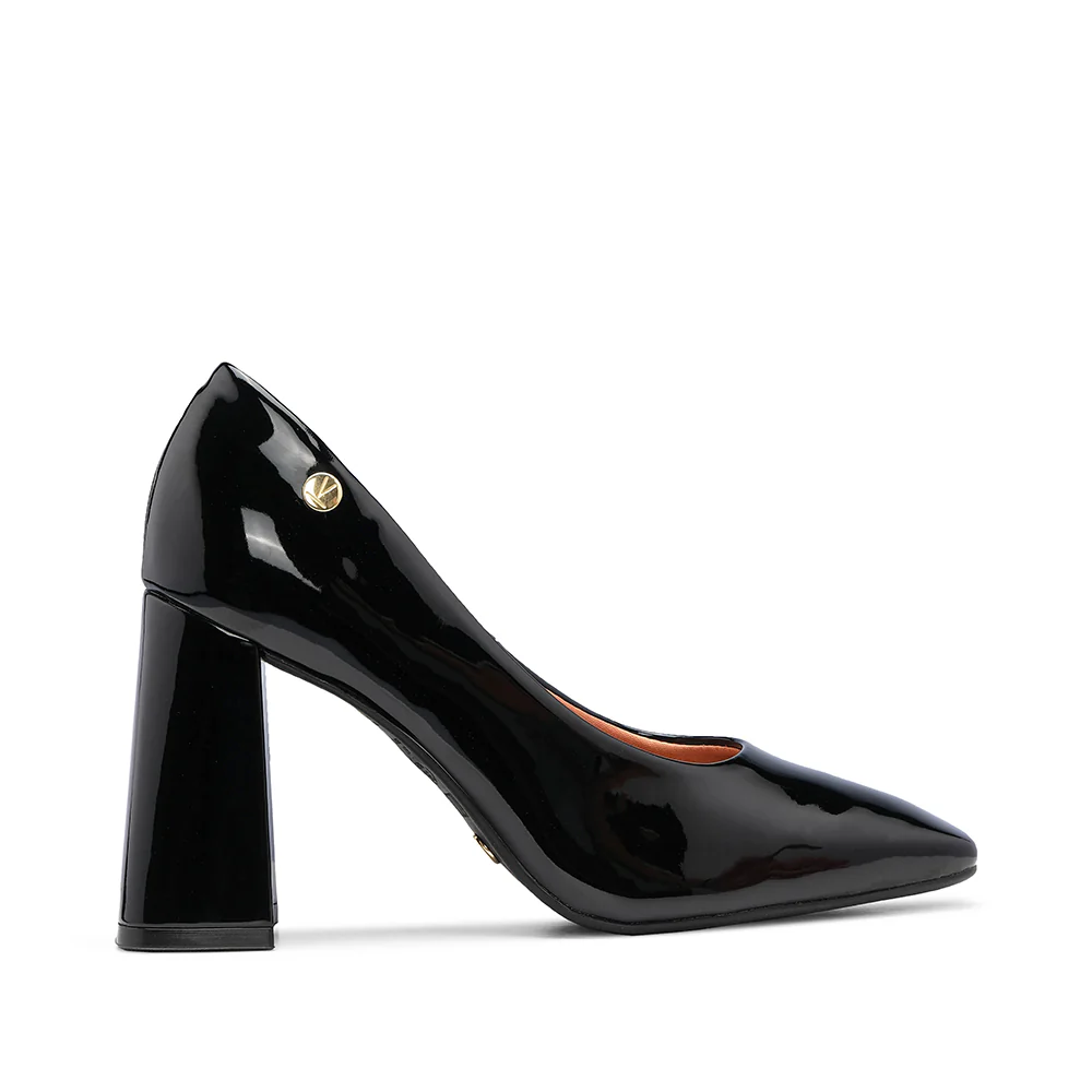 Sapato Salto Alto Mulher Verniz Preto
