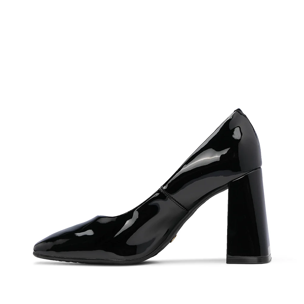Sapato Salto Alto Mulher Verniz Preto - Image 2
