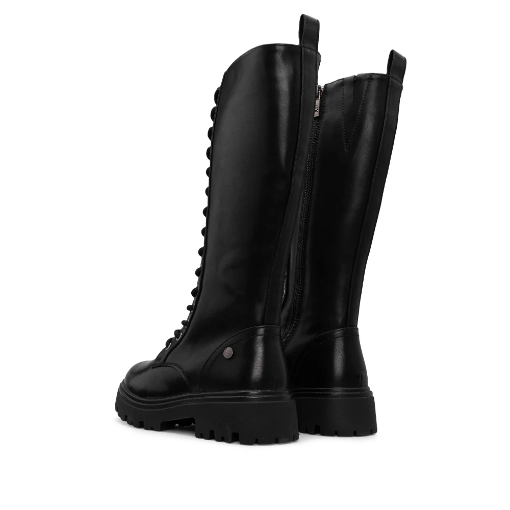 Bota Cano Alto Mulher Preto - Image 4