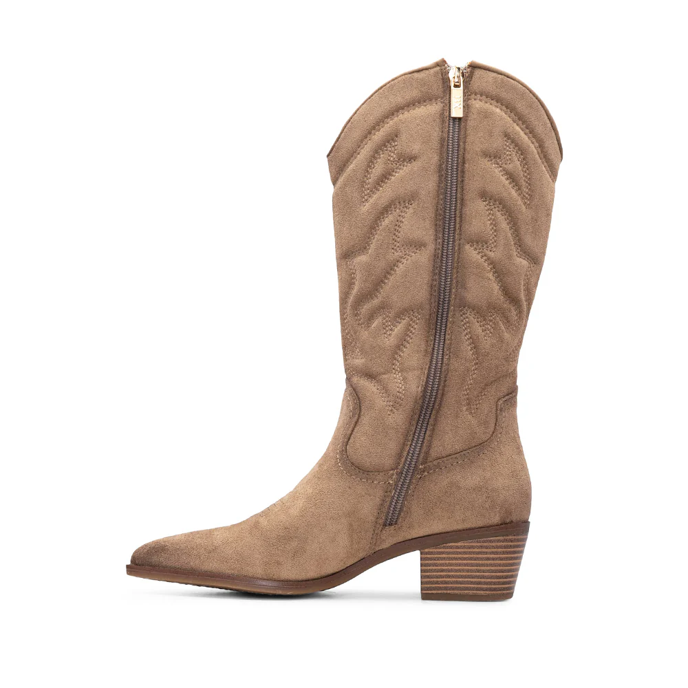 Bota Texana Mulher Bege - Image 3