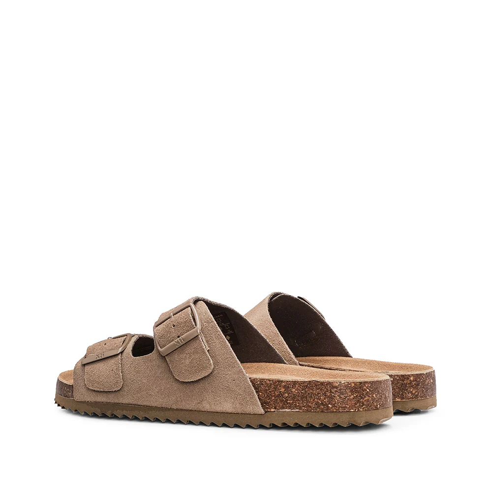 Chinelo Casual Homem Camurça Taupe - Image 3