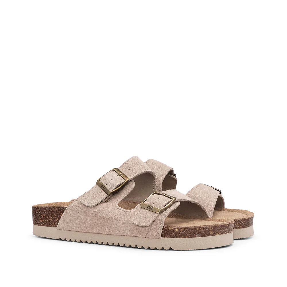 Chinelo Casual Mulher Bege - Image 2