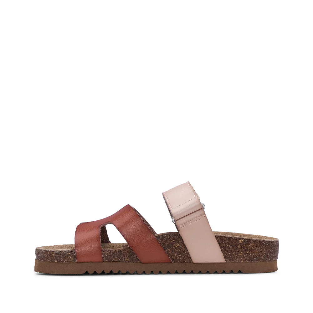 Chinelo Casual Mulher Camel - Image 2