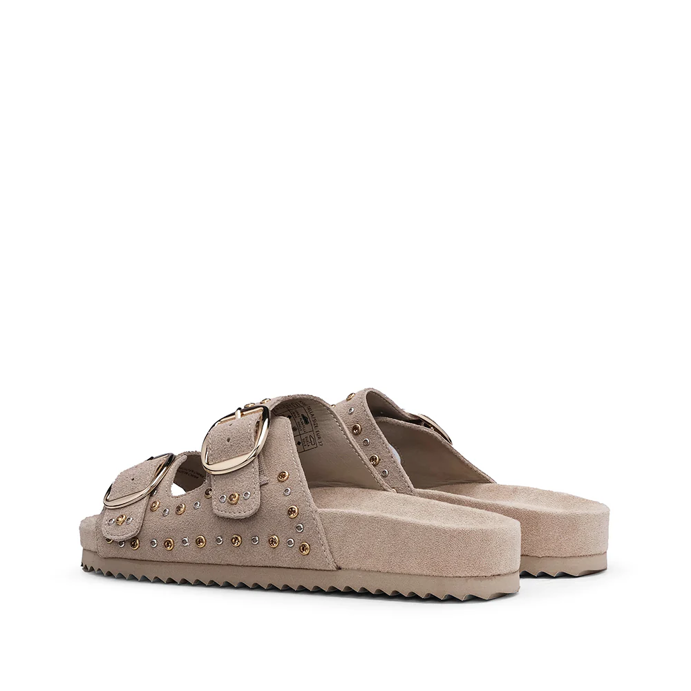 Chinelo Casual Mulher Bege - Image 3
