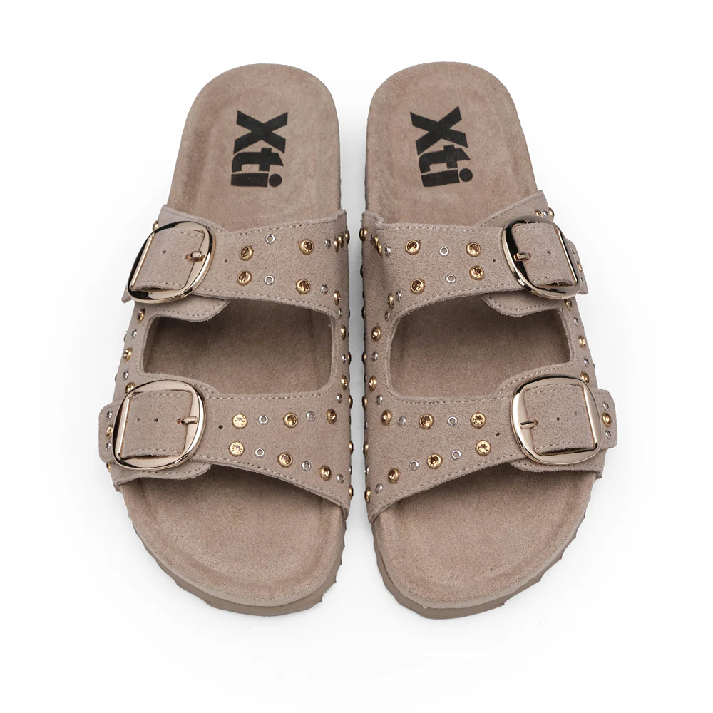 Chinelo Casual Mulher Bege - Image 5