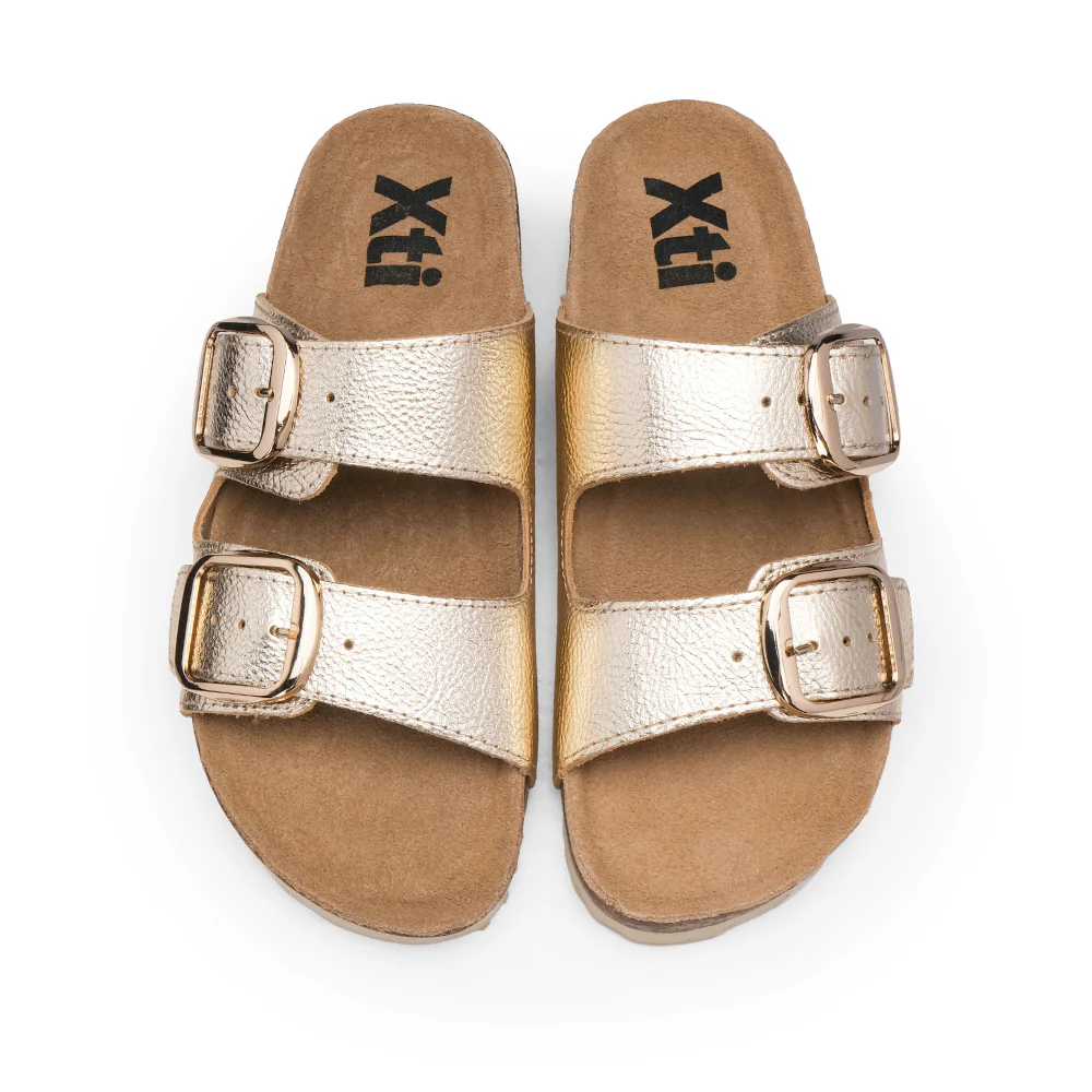 Chinelo Casual Mulher Dourado - Image 5