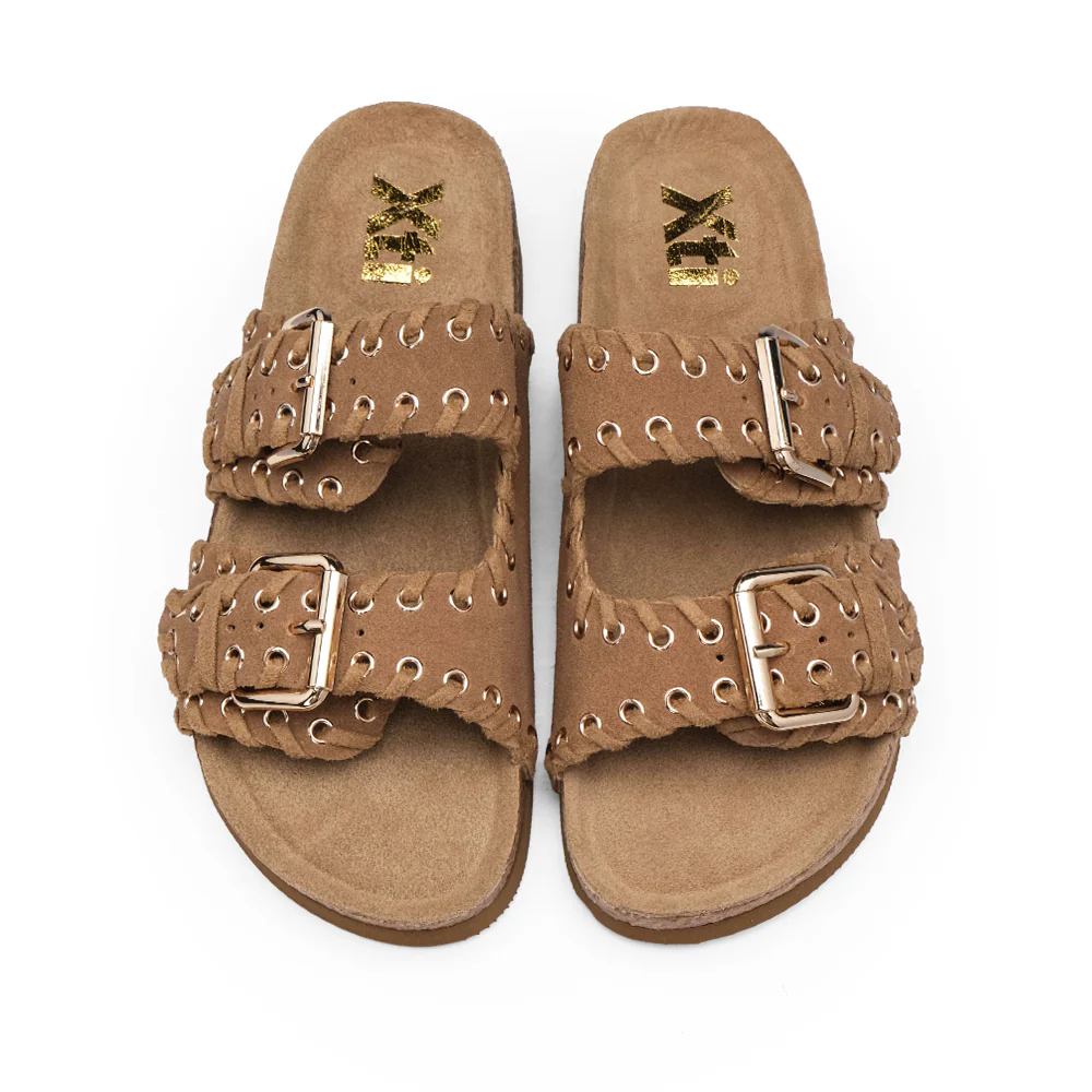 Chinelo Casual Mulher Camel - Image 5