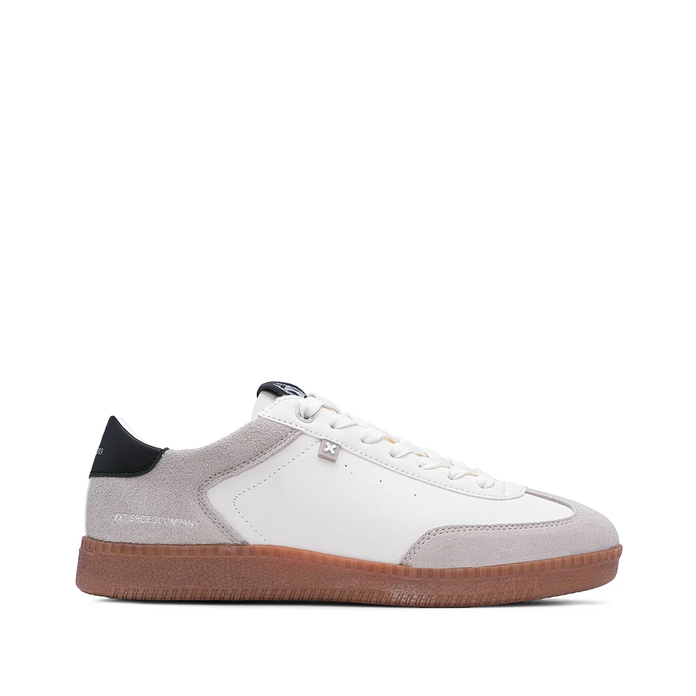 Sapatilha Casual Homem  Branco E Preto