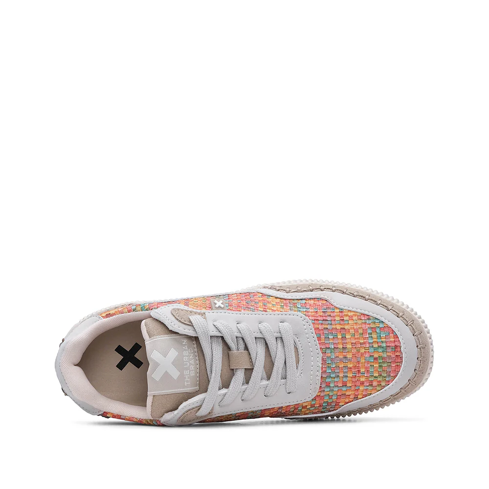 Sapatilha Casual Mulher Pele Sintética Multicolor - Image 5