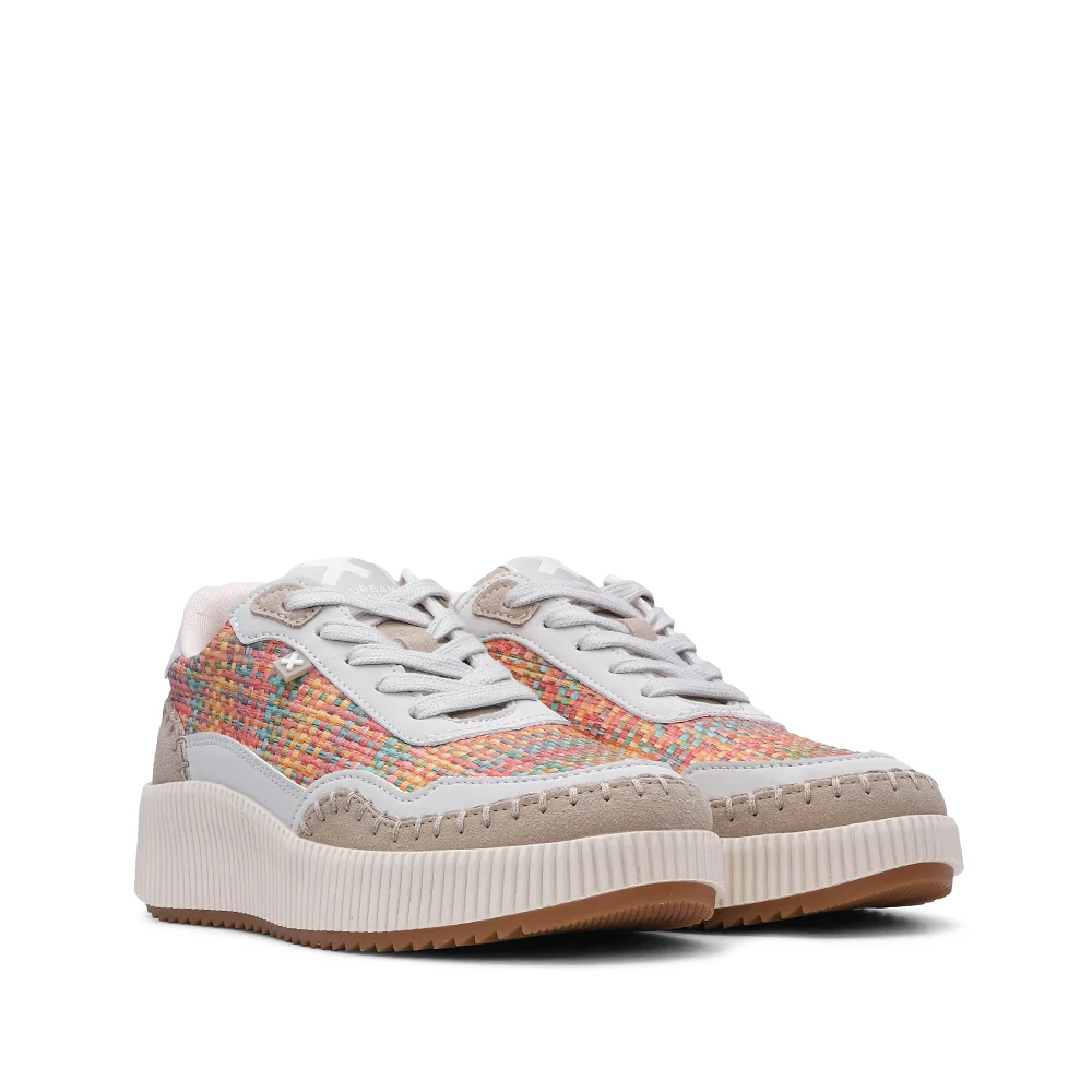 Sapatilha Casual Mulher Pele Sintética Multicolor - Image 6