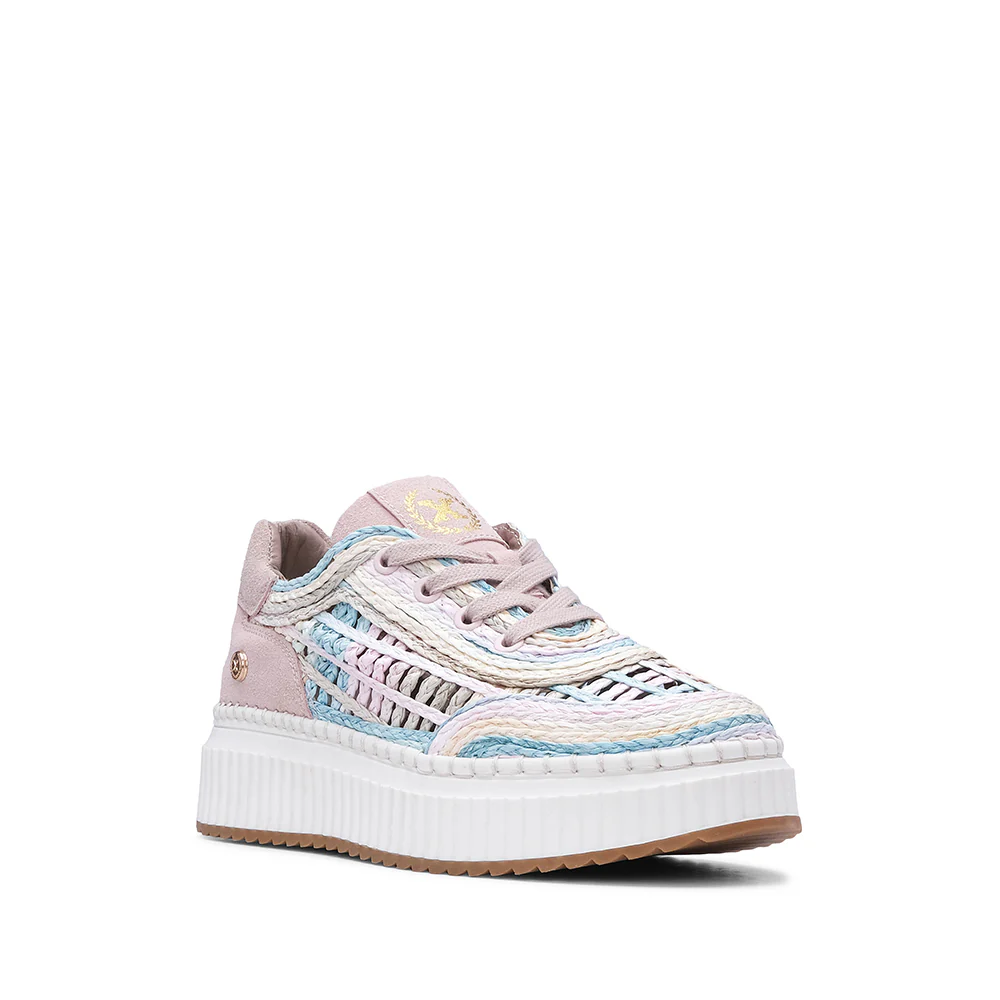 Sapatilha Casual Mulher Pele Sintética Multicolor - Image 3