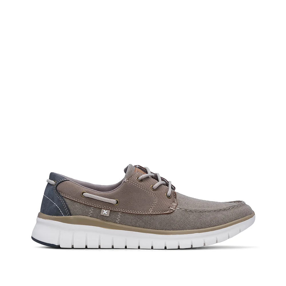 Sapato Casual Homem Pele Sintética Taupe