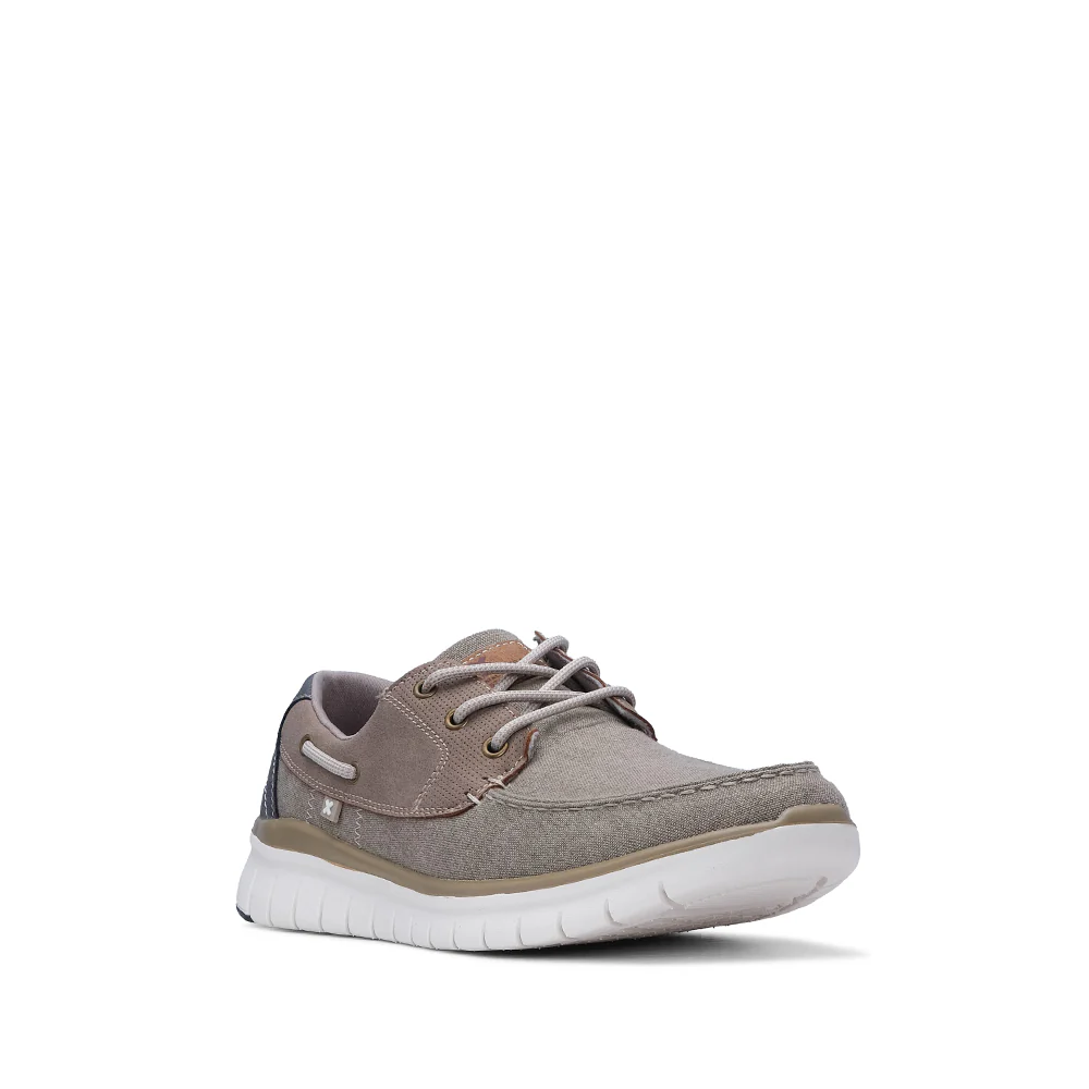 Sapato Casual Homem Pele Sintética Taupe - Image 3