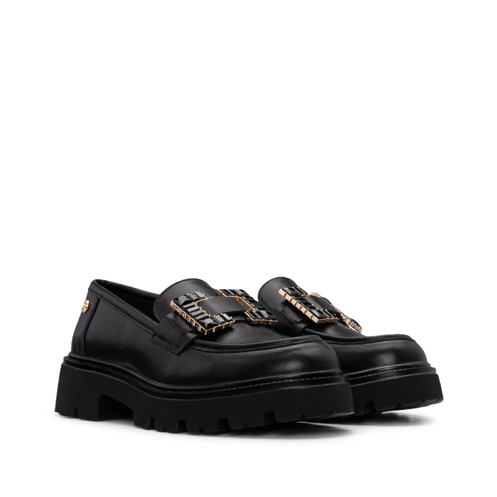 Sapato Mocassim Mulher Preto - Image 2