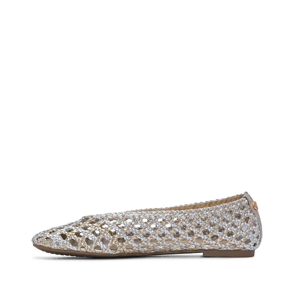 Sapato Sabrinas Mulher Dourado - Image 2