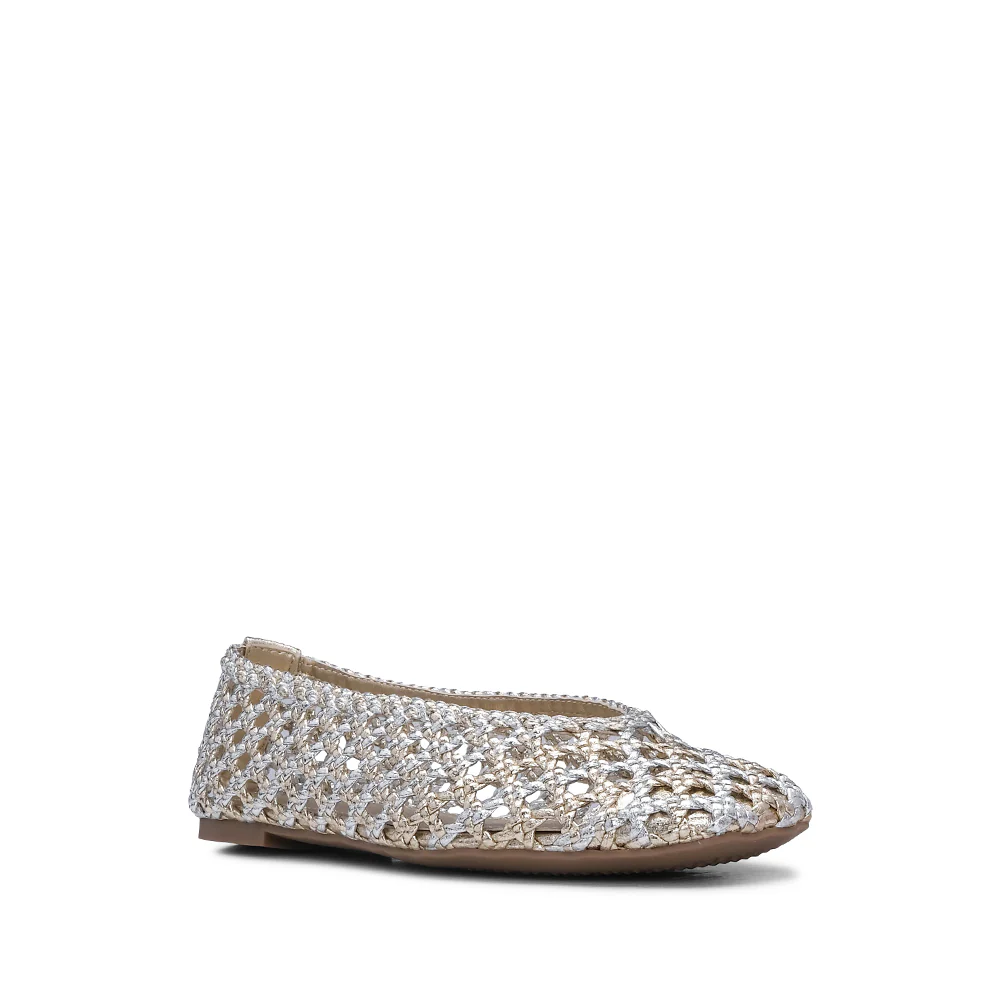Sapato Sabrinas Mulher Dourado - Image 3