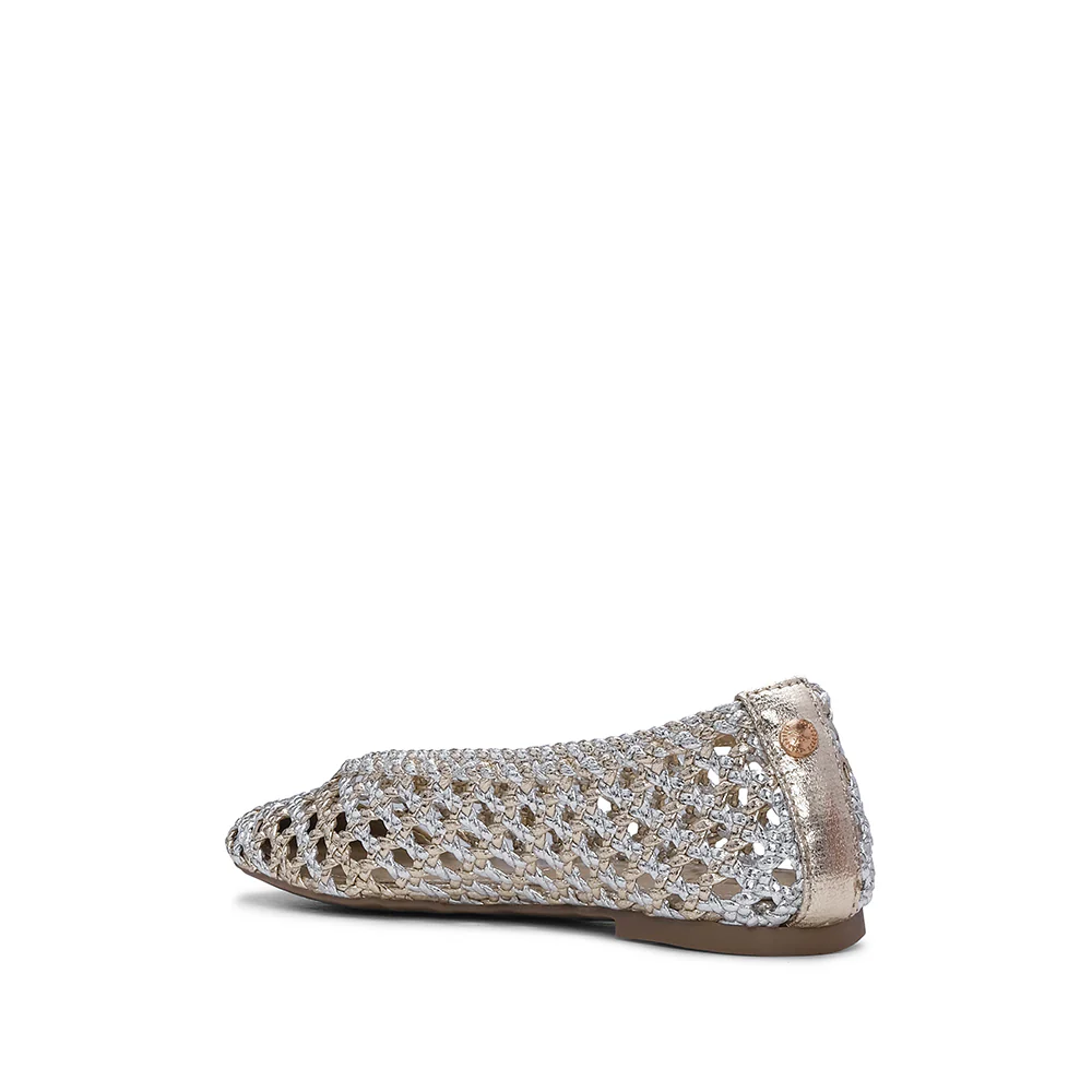 Sapato Sabrinas Mulher Dourado - Image 4