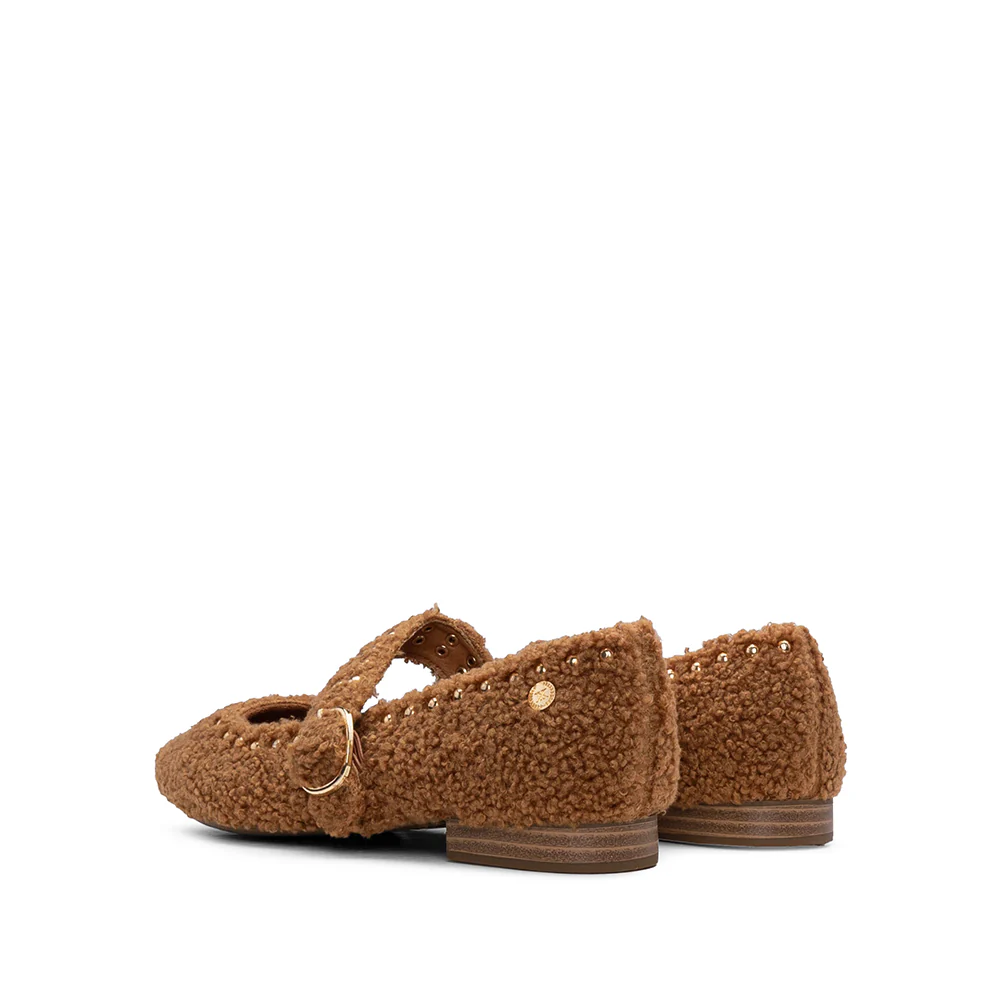 Sapato Sabrinas Mulher Camel - Image 3